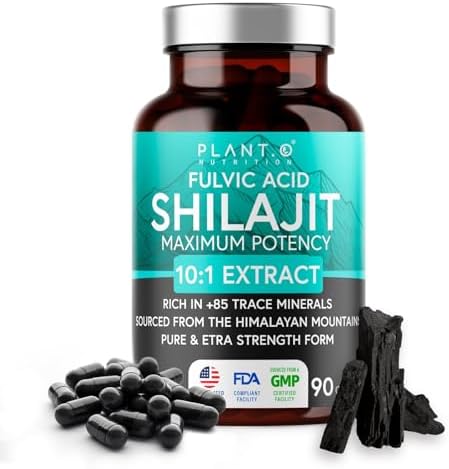 Cápsulas de Shilajit Natural del Himalaya - Extracto 10:1 Máxima Potencia | Ácido Fulvico + 85 Minerales Traza | Energía, Inmunidad y Función - imagen 1