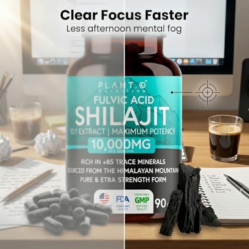 Cápsulas de Shilajit Natural del Himalaya - Extracto 10:1 Máxima Potencia | Ácido Fulvico + 85 Minerales Traza | Energía, Inmunidad y Función - imagen 5