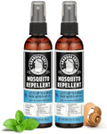 Spray Repelente de Mosquitos Natural Grandpa Gus's - Sin DEET, A Base de Plantas, Para Niños y Familia, Hasta 6 Horas, 4 oz Paquete de 2 - imagen 1