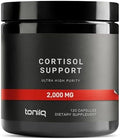 Suplemento de Cortisol para Hombres y Mujeres — Calmante, Equilibrado 5 en 1 No Somnoliento, Probado por Terceros con Magnesio Glicinato, - imagen 1