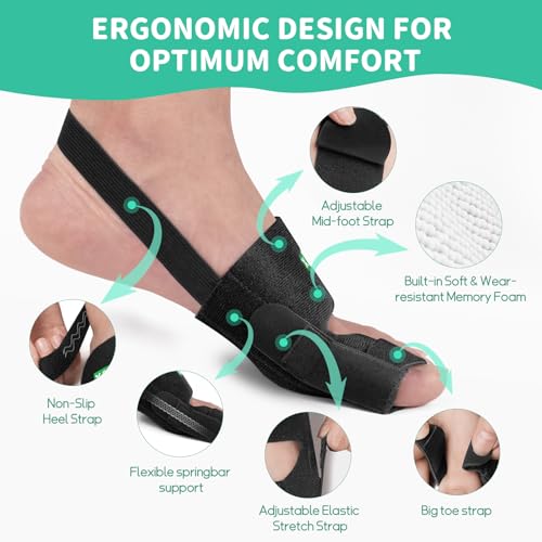 Corrector de Juanetes Healrecux para Mujeres y Hombres, Férula para Hallux Valgus, Enderezador de Dedo Gordo para Uso Diario, 1 Par - imagen 3