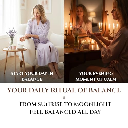 Crema de Ñame Silvestre Seraphime para el Equilibrio Hormonal - Regalo para Mamá - Apoyo para Menopausia y Síndrome Premenstrual - 4oz Lavanda - imagen 5