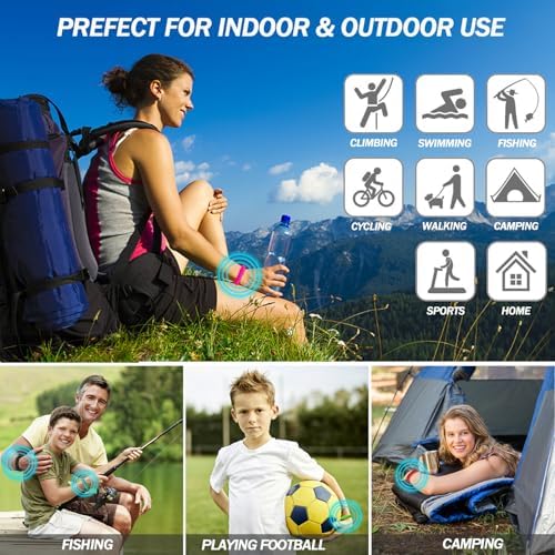 Pulseras Repelentes de Mosquitos 50 Piezas, Bandas Envuelta Individualmente con 60 Calcomanías Repelentes, Sin DEET, para Adultos y Niños, Uso - imagen 7