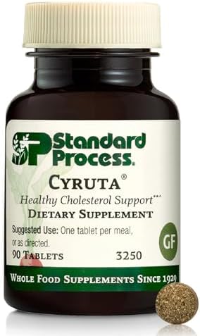 Suplemento Cyruta de Standard Process - Apoyo Metabólico y Circulatorio Saludable - Suplemento para el Corazón con Harina de Trigo Sarraceno Orgánica - imagen 1