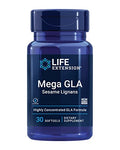 Life Extension Mega GLA con Lignanos de Sésamo, Ácidos Grasos Omega-6 para Promover una Respuesta Inflamatoria Saludable, Libre de Gluten, No OGM, 30 - imagen 1