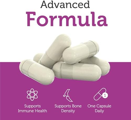 Zahler Vitamina D3 y K2 Avanzada - Fórmula para Soporte de Densidad Ósea y Absorción de Calcio, 60 Cápsulas. - imagen 4