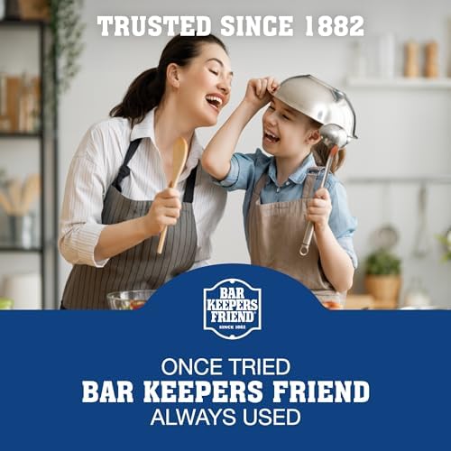 Limpiador y Pulidor de Acero Inoxidable Bar Keepers Friend en Spray (2 x 25.4 oz) Elimina Huellas Oily, Manchas de Agua Dura y Suciedad sin Rayar ni - imagen 6