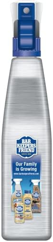 Limpiador y Pulidor de Acero Inoxidable Bar Keepers Friend en Spray (2 x 25.4 oz) Elimina Huellas Oily, Manchas de Agua Dura y Suciedad sin Rayar ni - imagen 8
