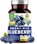 Extracto de Arándano Silvestre Orgánico USDA Number One Nutrition, Equivalente a 24 Arándanos, Apoya la Salud Inmunológica, 120 Cápsulas Veganas - imagen 1