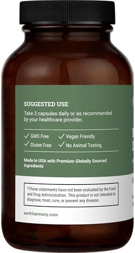 Suplemento de Myo-Inositol y D-Chiro Inositol de Earth Harmony para Mujeres, Equilibrio Hormonal y Ovariano - Apoya Ciclos Normales y Fertilidad (120 - imagen 2