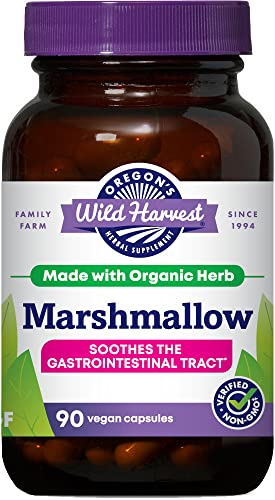 Suplemento Herbal Orgánico Marshmallow de Oregon's Wild Harvest, 90 Cápsulas - imagen 6