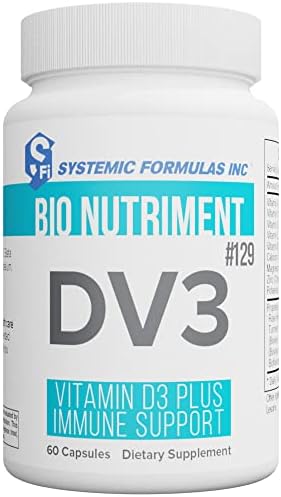 Systemic Formulas DV3 BioNutriment Vitamina D3 Plus con Soporte Inmunológico - imagen 1