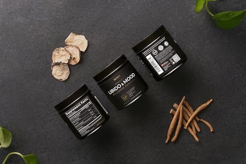 Suplemento Potente para la Libido Femenina con 30x Fuerza de Raíz de Maca Roja, KSM66® Ashwagandha, Hierba de Cabra Apasionada y Damiana - 100% Maca - imagen 5