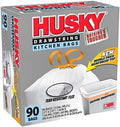 Bolsas de Basura Husky HK13XHF090W-XR, Capacidad de 13 Galones - imagen 1
