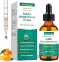 SustainWell Gotas Líquidas de NAD+ y Glutatión con Astaxantina Liposomal - Energía Celular, Antioxidantes, Envejecimiento Saludable - Absorción - imagen 1