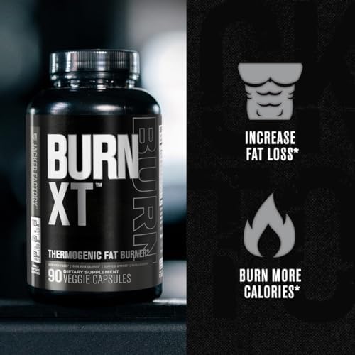 Jacked Factory Burn XT Termogénico Quemador de Grasa Negro - Suplemento para Pérdida de Peso, Supresor del Apetito, Energía Nootrópica | 90 Cápsulas - imagen 2