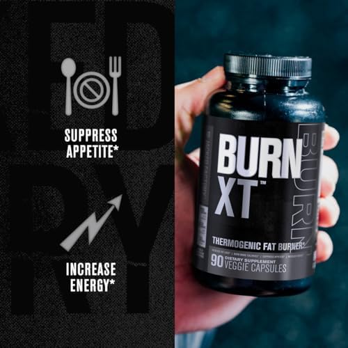 Jacked Factory Burn XT Termogénico Quemador de Grasa Negro - Suplemento para Pérdida de Peso, Supresor del Apetito, Energía Nootrópica | 90 Cápsulas - imagen 3