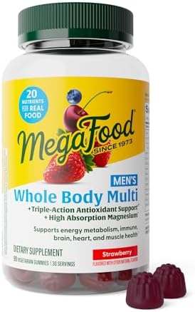 Gomitas de Multivitaminas Megafood para Hombres, Cuerpo Completo, Sabor Fresa, 90 Unidades - imagen 1