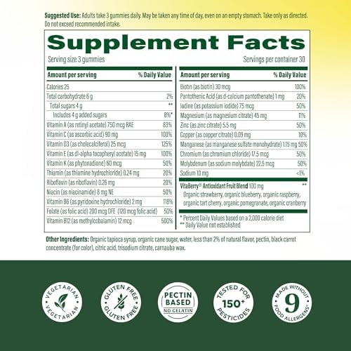 Gomitas de Multivitaminas Megafood para Hombres, Cuerpo Completo, Sabor Fresa, 90 Unidades - imagen 2