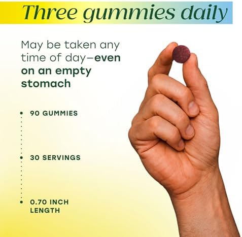Gomitas de Multivitaminas Megafood para Hombres, Cuerpo Completo, Sabor Fresa, 90 Unidades - imagen 6