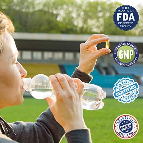 Suplemento de Aceite de Pescado Omega 3 – 2000mg con EPA DHA y Vitamina E – Sin Eructos, Triple Fuerza para Hombres y Mujeres – 120 Cápsulas Blandas - imagen 7