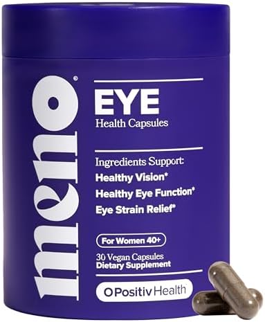 Cápsulas O Positiv MENO para la Salud Ocular – Apoyo Diario para la Fatiga Visual, Sequedad Ocasional y Producción Saludable de Lágrimas – con - imagen 1