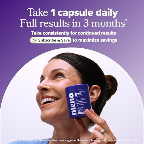 Cápsulas O Positiv MENO para la Salud Ocular – Apoyo Diario para la Fatiga Visual, Sequedad Ocasional y Producción Saludable de Lágrimas – con - imagen 4