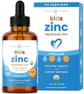 Gotas de Zinc Líquido NutraChamps para Niños, Zinc Iónico con Vitamina C, Sin Azúcar, 4 oz, Vegano y No Transgénico, Sin Sabor, 60 Porciones, 2 Meses - imagen 1