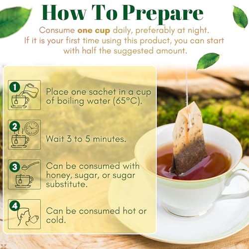 GN + VIDA Té Pinalim | Té Detox a Base de Piña con Té Rojo, Verde, Blanco y Hoja de Senna | Efecto Termogénico | Paquete Doble (2 x 30 Bolsitas) - imagen 5