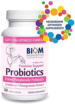Biom Complete Balance Femenino: Probióticos y Prebióticos Diarios para Mujeres con Arándano Orgánico y Granada, Sin Gluten ni Lácteos. 30 Porciones - imagen 1