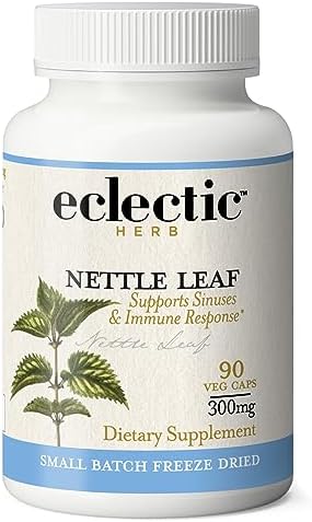 Cápsulas de Hoja de Ortiga Eclectic Herb (Urtica Dioica) | Apoya Senos Nasales + Respuesta Inmunológica | Suplemento Herbal Natural | 90 CT | 300 mg, - imagen 1