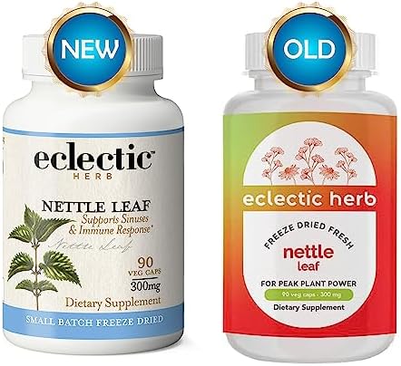 Cápsulas de Hoja de Ortiga Eclectic Herb (Urtica Dioica) | Apoya Senos Nasales + Respuesta Inmunológica | Suplemento Herbal Natural | 90 CT | 300 mg, - imagen 2