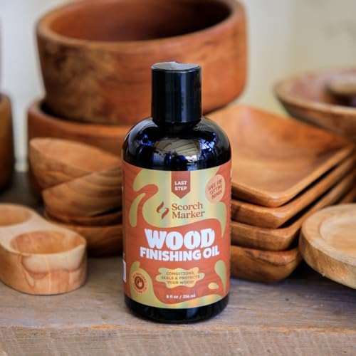 Aceite para Tablas de Cortar SCORCH MARKER - Acondicionador Seguro para Alimentos, Ideal para Utensilios de Cocina y Manualidades en Madera, Sin - imagen 6