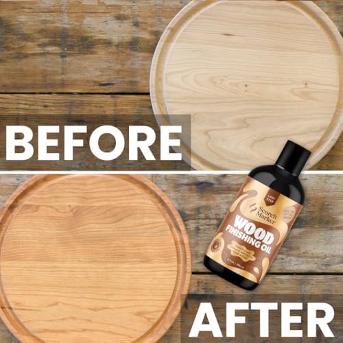 Aceite para Tablas de Cortar SCORCH MARKER - Acondicionador Seguro para Alimentos, Ideal para Utensilios de Cocina y Manualidades en Madera, Sin - imagen 8