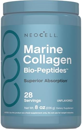 NeoCell Colágeno Marino en Polvo | 8 oz | Sin Sabor | Absorción Superior | Suplemento para Cabello, Piel y Uñas - imagen 1