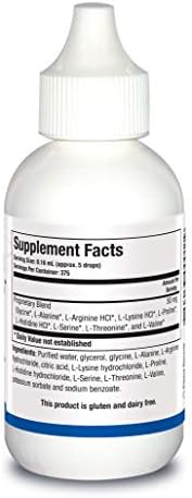 Fórmula Líquida Rápida de Aminoácidos Biotics Research, Alta Absorción, 2 Onzas, Contiene Glicina, L-Alanina, L-Arginina HCl, L-Lisina HCl, - imagen 2