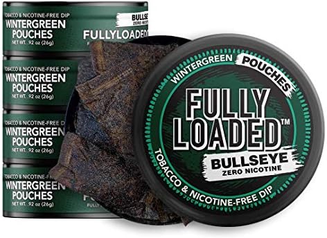 Fully Loaded Chew - Paquete de 5 Bolsitas de Invierno Sabor Menta - Libre de Tabaco y Nicotina, Ayuda a Dejar el Tabaco y el Chicle. - imagen 1