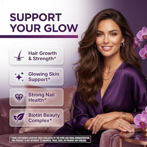 Gomitas de Biotina Clean Nutra | Suplemento de Vitaminas para el Crecimiento del Cabello, Piel y Uñas - Colágeno, Ácido Hialurónico, Queratina - 60 - imagen 2