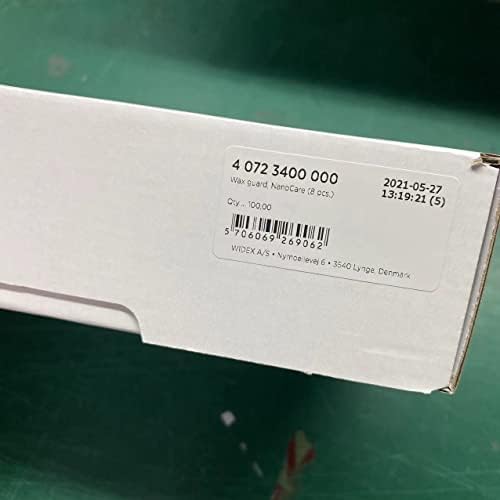 Paquete de 5 filtros de cera Widex con Nanocare - imagen 7