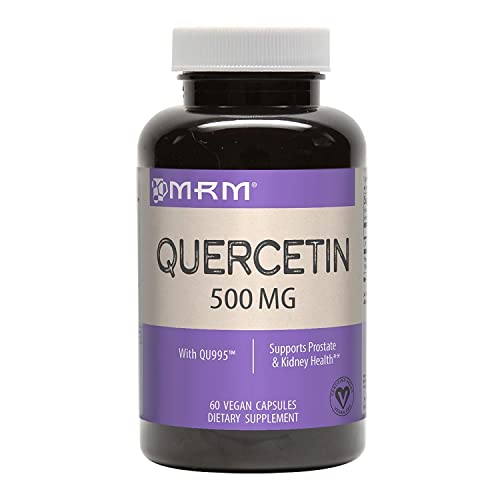MRM Nutrition Quercetina 500 mg - Para Hombres y Mujeres - Extracto Puro de Quercetina para Salud Inmunológica y Cardiovascular, Antioxidante, Sin - imagen 1