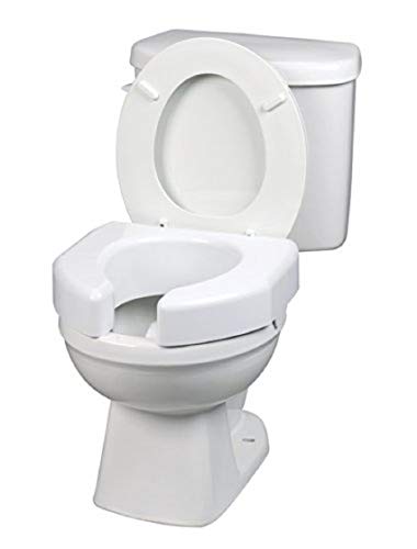 Elevador de Asiento de Inodoro SP de 3 Pulgadas para Personas Mayores y Discapacitados, Compatible con Inodoros Estándar y Alargados - Blanco - imagen 1