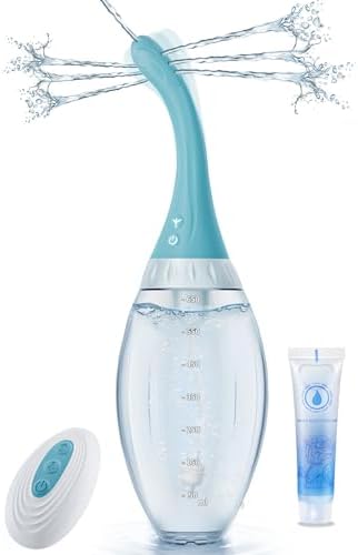 Enema de Bulbo Anal Swing, Limpiador Reutilizable con Control Remoto, 7 Modos y 7 Orificios de Spray, 21.98 oz, para Hombres y Mujeres - imagen 1