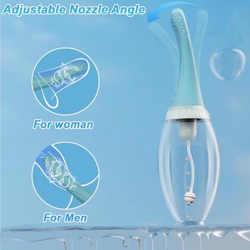 Enema de Bulbo Anal Swing, Limpiador Reutilizable con Control Remoto, 7 Modos y 7 Orificios de Spray, 21.98 oz, para Hombres y Mujeres - imagen 3