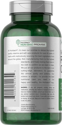 Aceite de Onagra Horbäach en Softgels | 2000 mg | 150 Cápsulas | Suplemento Prensado en Frío, Libre de Hexano con GLA | Sin OGM, Sin Gluten - imagen 3