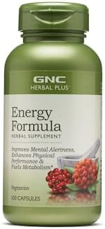 GNC Herbal Plus Fórmula Energética (100 Cápsulas) - imagen 1