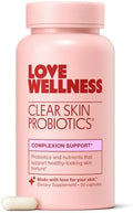 Probiotico Love Wellness Clear Skin | Tratamiento para el Acné Hormonal, Puntos, Enrojecimiento y Minimización de Poros | 30 Cápsulas - imagen 1