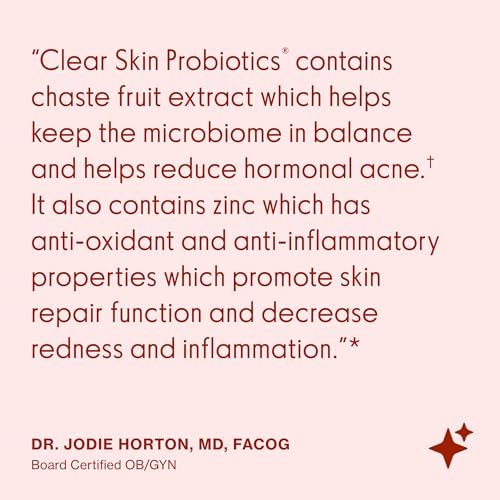 Probiotico Love Wellness Clear Skin | Tratamiento para el Acné Hormonal, Puntos, Enrojecimiento y Minimización de Poros | 30 Cápsulas - imagen 6