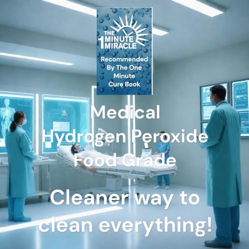 Peróxido de Hidrógeno al 12% Grado Médico 8 oz. Recomendado por el libro The One Minute Cure. OMM, la elección de profesionales en medicina - imagen 3