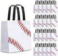 24 Piezas de Bolsas de Regalo de Béisbol para Fiestas con Asas, Bolsas Reutilizables para Snacks y Sorprenditas de Cumpleaños Deportivos - imagen 1