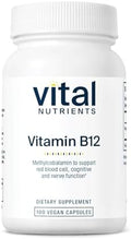 Suplemento de Vitamina B12 Vital Nutrients 1000mcg - Vegano - Metilcobalamina para Metabolismo, Salud Cognitiva y del Sistema Nervioso - 100 Cápsulas - imagen 1
